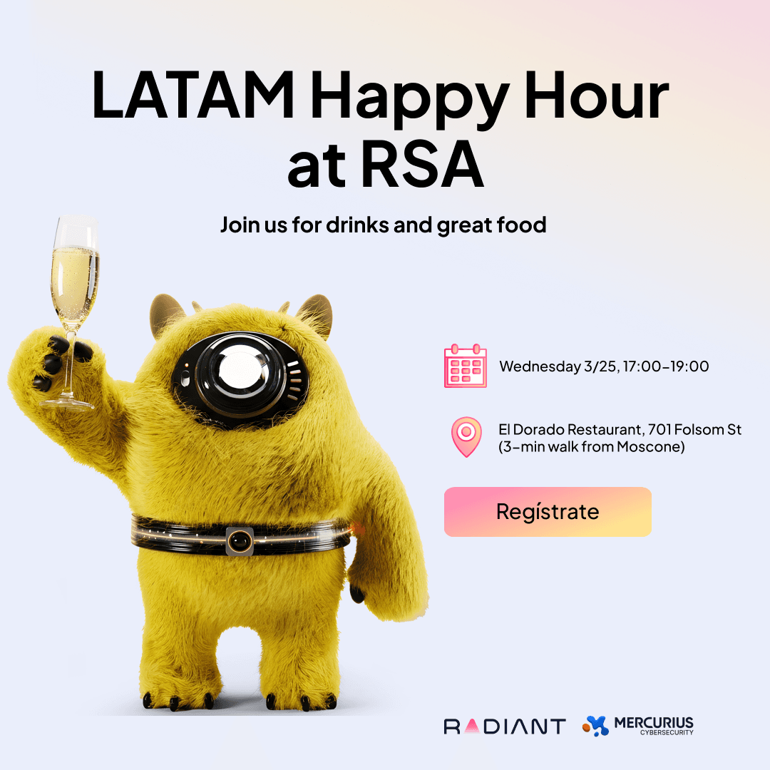 Radiant — RSA 2026 LATAM happy hour